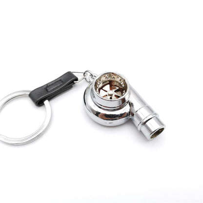 Car Turbo Whistle Modeling Simulation Alloy Metal Keychains