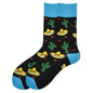 Men's Pattern Print Knit Socks