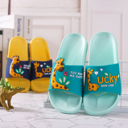 Summer cartoon slippers