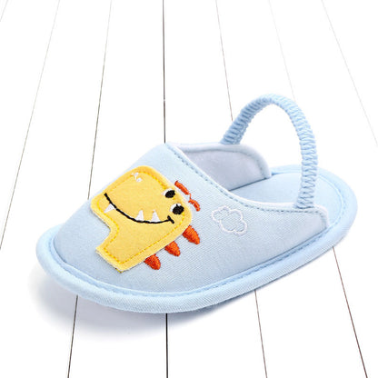 Non-slip baby cotton slippers