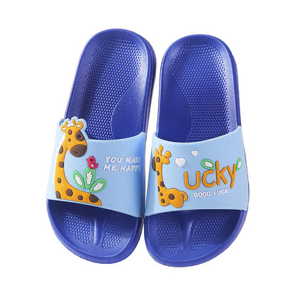 Summer cartoon slippers