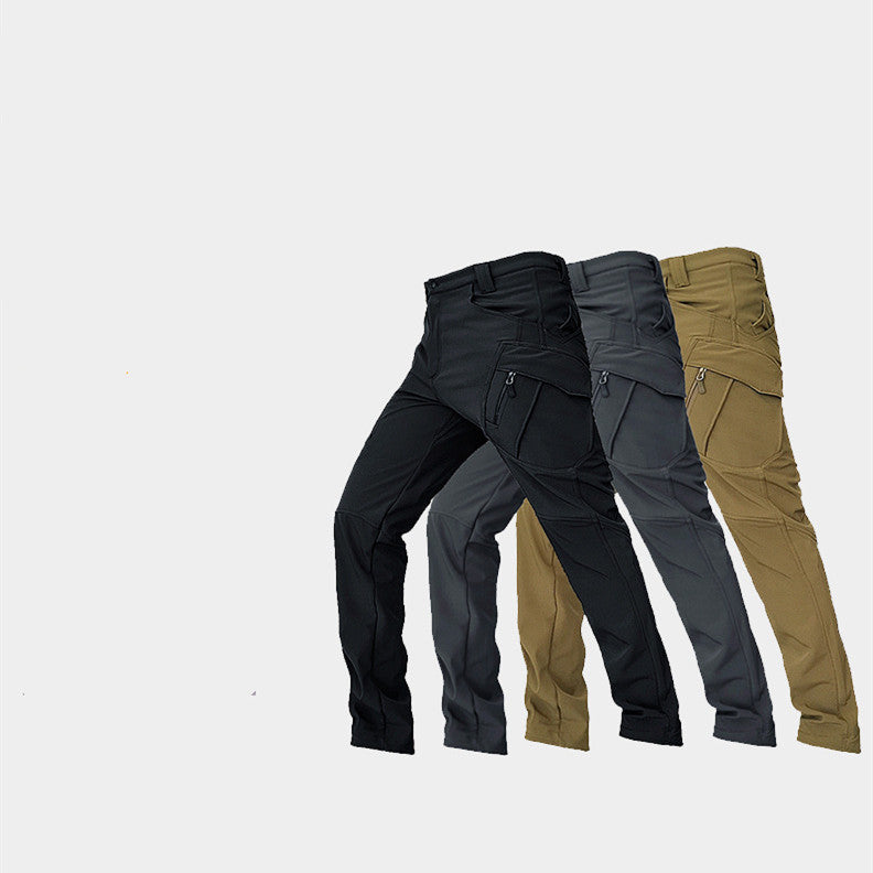 Men's Tactical Charge Fleece-lined Thick Loose Training Fan Pants