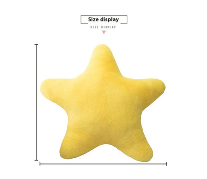 Ins Star Pattern Pillow Super Soft And Cute Plush Pillow Soft Girl Gift