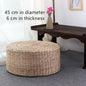 Tatami Straw Woven Futon Cushion Woven Bay Window Yoga