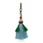 Bohemian DIY Handmade Beaded Wool Woven Colorful Tassel Pendant