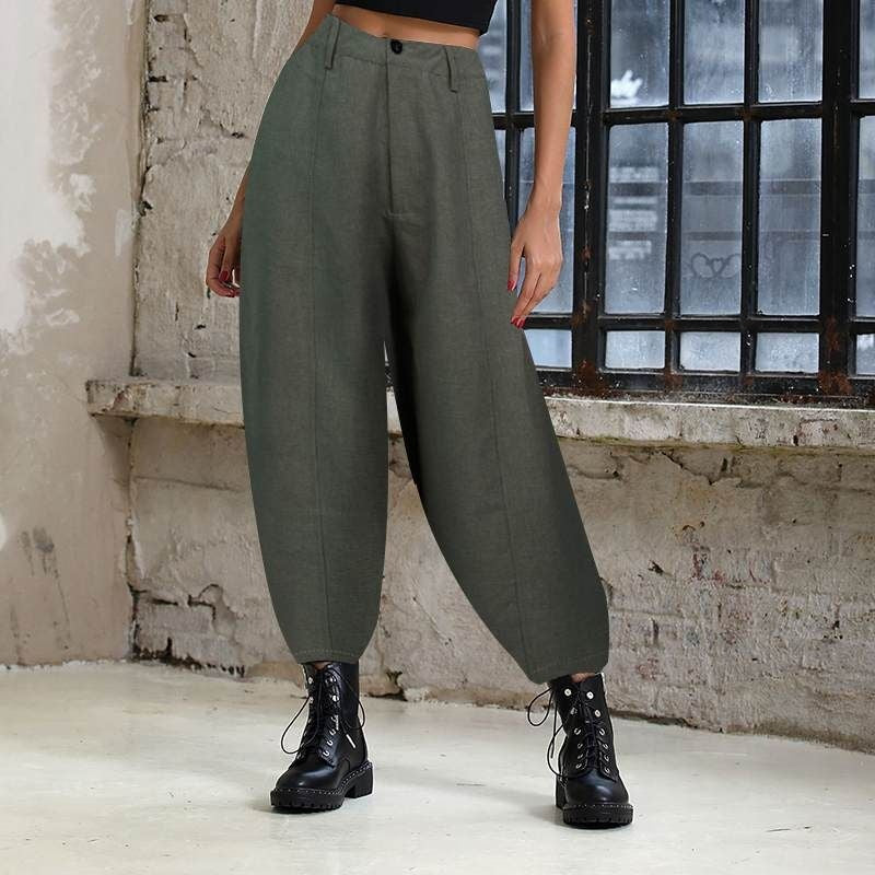 Women's Autumn Trousers Casual Baggy Harem Pants