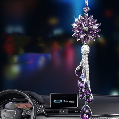 Car Hanging Ornaments Crystal Comet Pendant