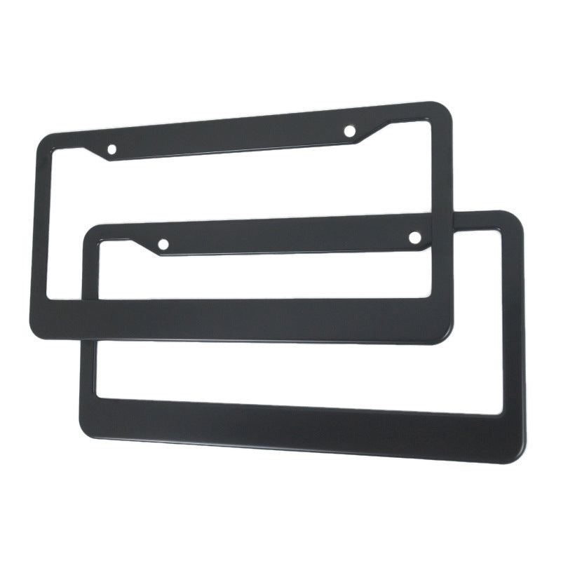 Minimalist Aluminum Alloy License Plate Frame