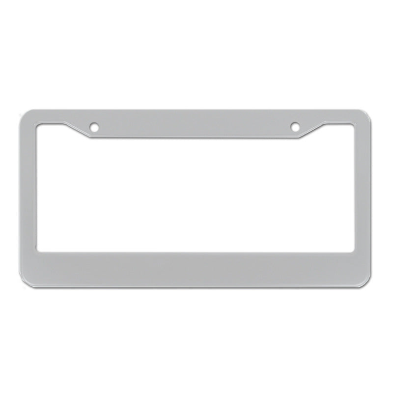 Minimalist Aluminum Alloy License Plate Frame