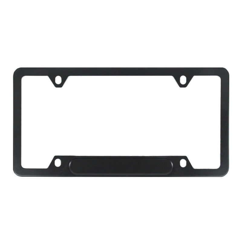 Minimalist Aluminum Alloy License Plate Frame