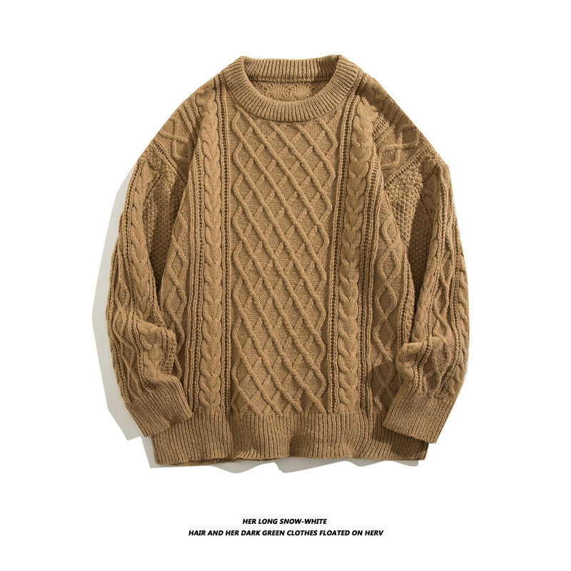 Men's Sweater Thickened Base Wool