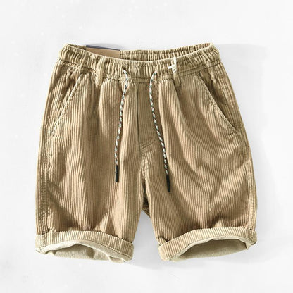 American Handsome Corduroy Shorts For Men