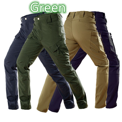 Men's Tactical Charge Fleece-lined Thick Loose Training Fan Pants