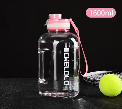 Large Capacity Drop-Resistant Sports Water Bottle – Portable & High-Temperature Safe