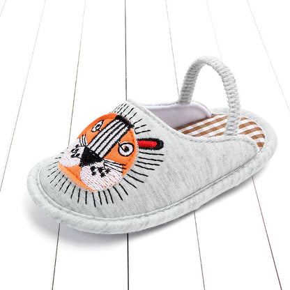 Non-slip baby cotton slippers