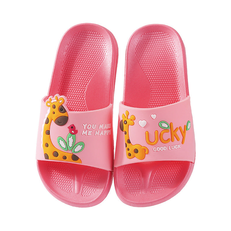 Summer cartoon slippers