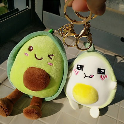 Avocado Plush Toy Key Chain