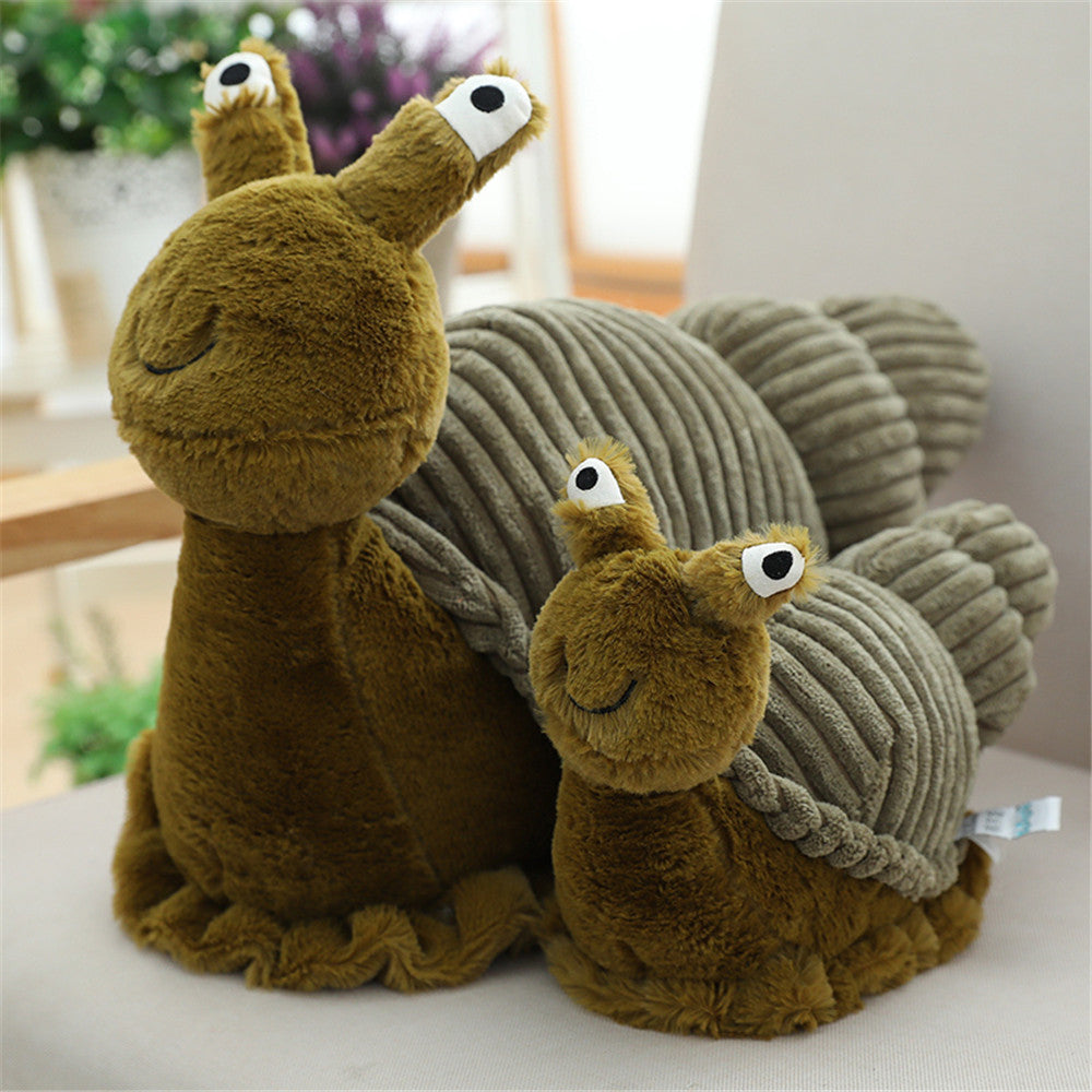 Snail plush toy