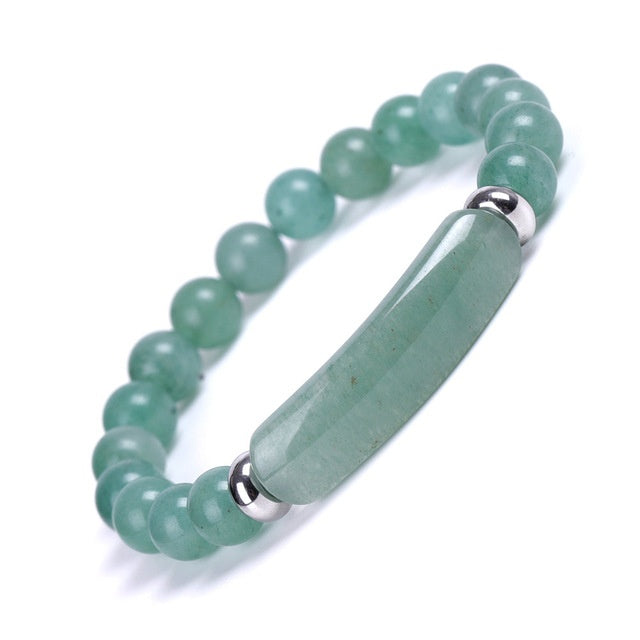 Tiger Eye Stone Green Aventurine Bracelet