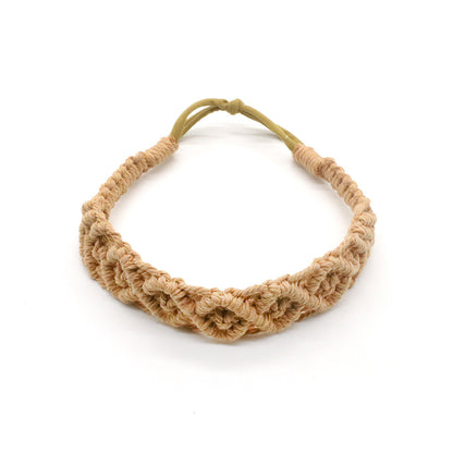 Hand-woven Cotton String Hair Band