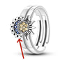 Fashion Sun Moon Tonghui Couple Couple Rings