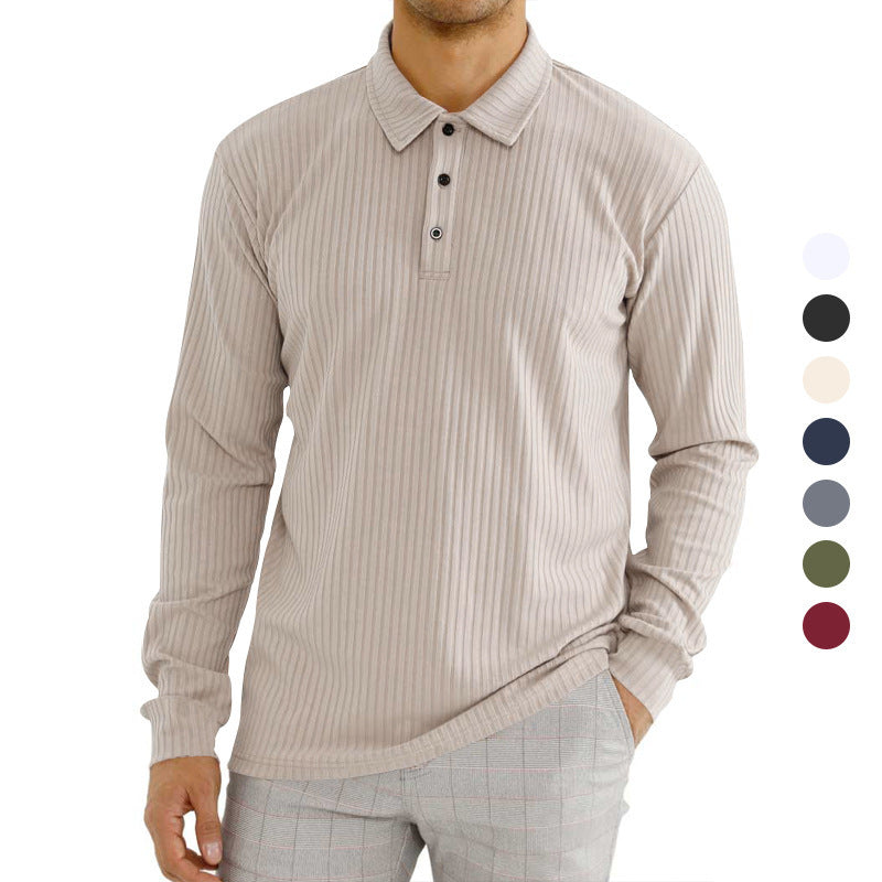 Men's Spring And Autumn Long Sleeve T-shirt Top