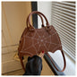 Halloween Spider Web Saddle Bag - Stylish Crossbody Shoulder Handbag with Handle for Women