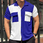 Breathable Casual Beach Shirt Short Button