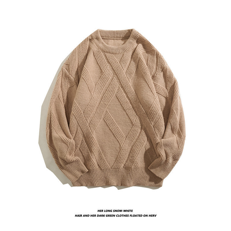 Men's Sweater Thickened Base Wool