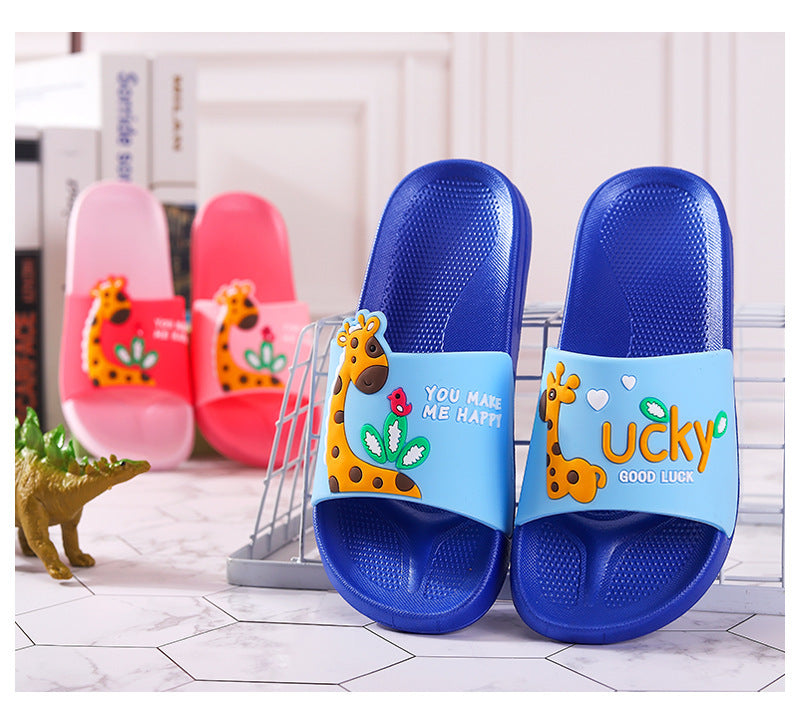 Summer cartoon slippers