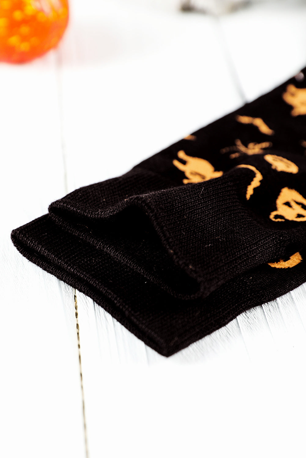 Delicacy Spooky Season Halloween Element Print Socks