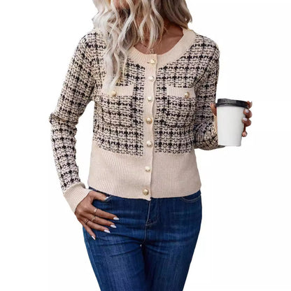 Front Button Cardigan With Flap Detail