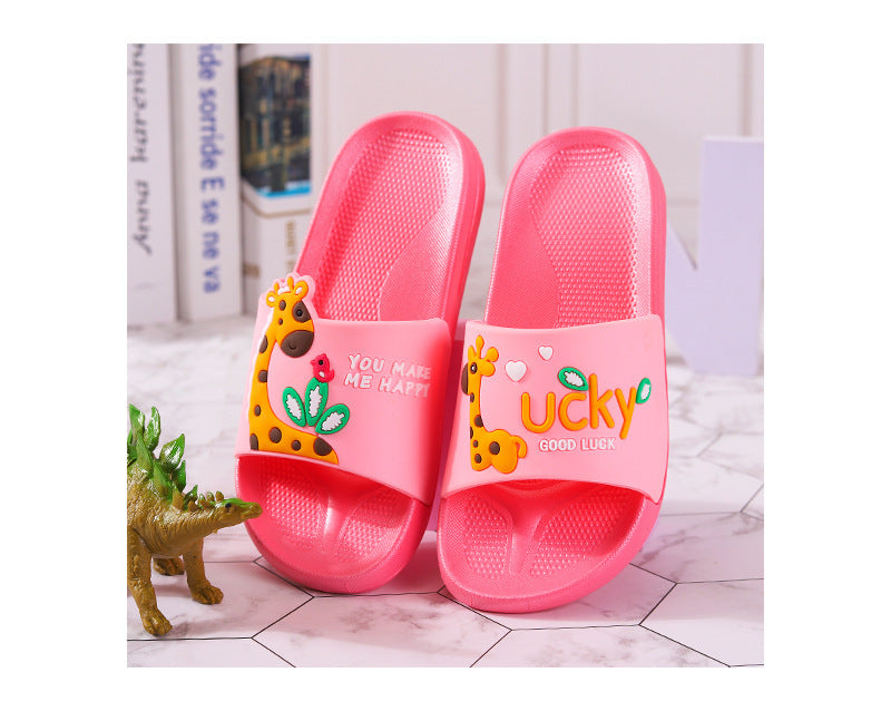 Summer cartoon slippers