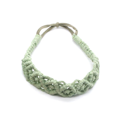 Hand-woven Cotton String Hair Band