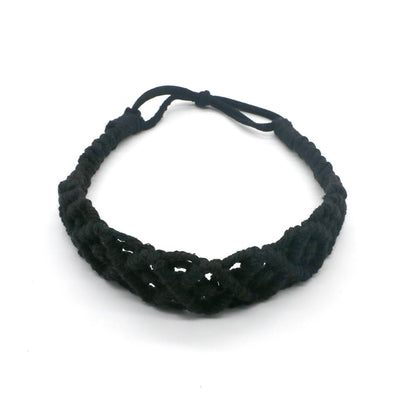 Hand-woven Cotton String Hair Band