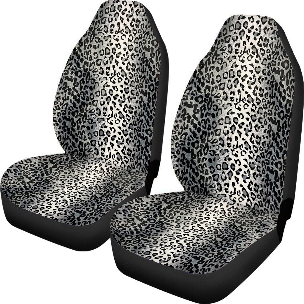 Cow Spot Leopard Print Retro Car Seat Cover