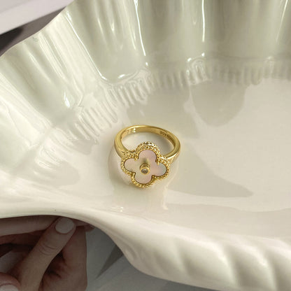 Korean Style Sweet Elegance Bells Of Ireland Ring