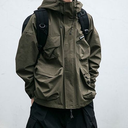 Three-dimensional Pocket Functional Windproof Jacket