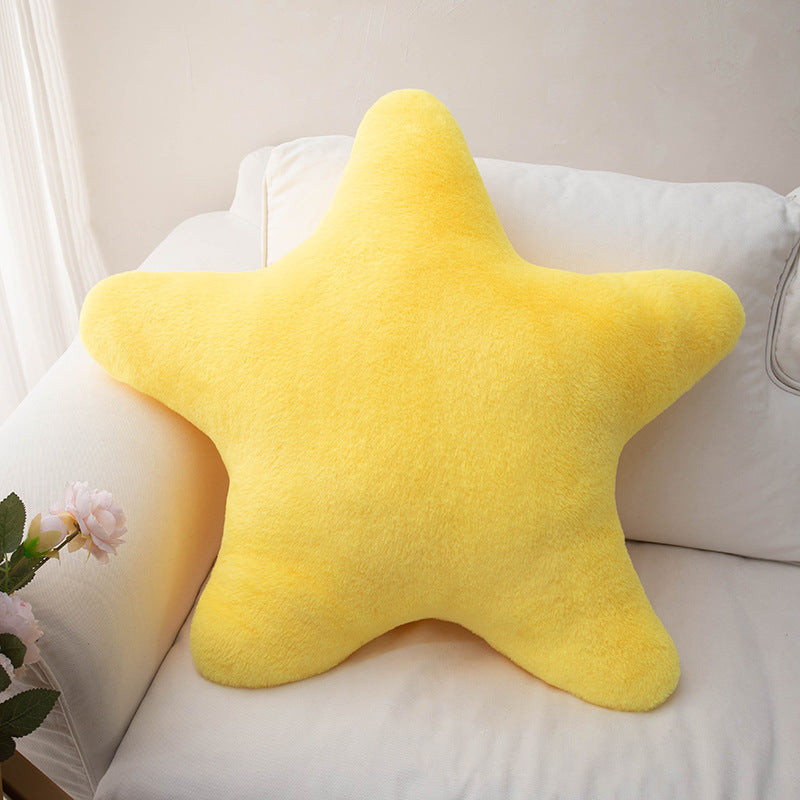 Ins Star Pattern Pillow Super Soft And Cute Plush Pillow Soft Girl Gift