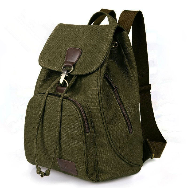 Women's Canvas Backpack Vintage Students School Bags