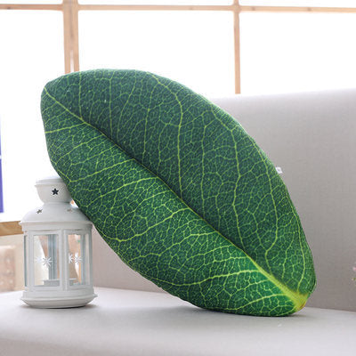 Artificial Flowers Leaves Pillows Plant Cushions