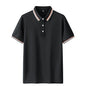 New Men's Spring And Summer Trends Solid Color Simple Top T-shirt