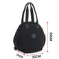 Black Round Bags Women Fashion Large Capacity Multifunctional Backpack Shoulder Bag Handbag