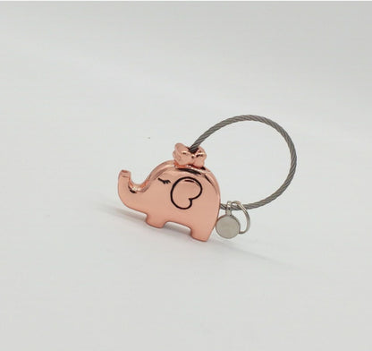 LOVE & FRIENDSHIP ELEPHANT KEYCHAINS