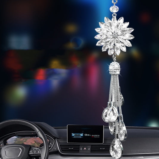 Car Hanging Ornaments Crystal Comet Pendant