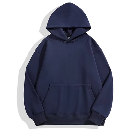 Men's Heavyweight 100% Cotton Hoodies -Drop Shoulder