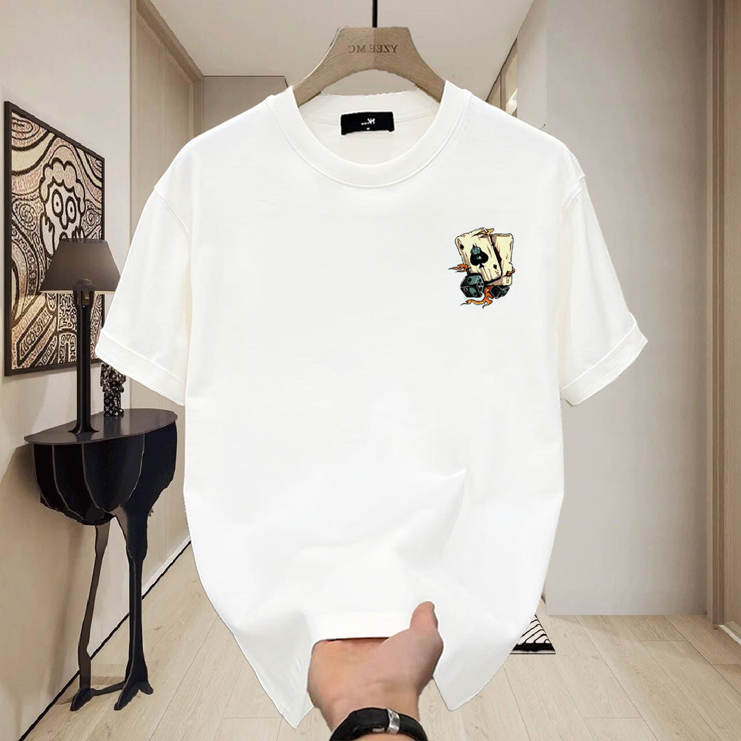 Collar Slim Fit Handsome T-shirt