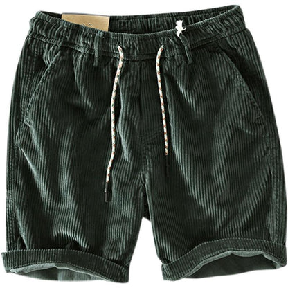 American Handsome Corduroy Shorts For Men