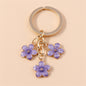 Sweet Girly Cherry Blossom Keychain