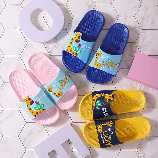 Summer cartoon slippers